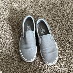 Platform Grey Vans